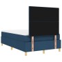 Cama Box Spring con Colchón Azul 120x200 cm Tela de , Camas y somieres - Ref: Foro24-3339615, Precio: 438,06 €, Descuento: %