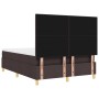 Cama con Base de Muelles y Colchón Marrón Oscuro 160x200 cm Tela de , Camas y somieres - Ref: Foro24-3339633, Precio: 564,42 ...
