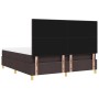 Cama con Base Tapizada con Colchón Marrón Oscuro Super King Tela de , Camas y somieres - Ref: Foro24-3339640, Precio: 611,36 ...