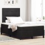 Cama Box Spring con Colchón Negra 120x200 cm Terciopelo de , Camas y somieres - Ref: Foro24-3339826, Precio: 409,28 €, Descue...