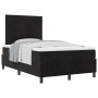 Cama Box Spring con Colchón Negra 120x200 cm Terciopelo de , Camas y somieres - Ref: Foro24-3339826, Precio: 409,28 €, Descue...