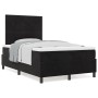 Cama Box Spring con Colchón Negra 120x200 cm Terciopelo de , Camas y somieres - Ref: Foro24-3339826, Precio: 409,28 €, Descue...