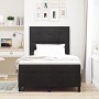 Cama Box Spring con Colchón Negra 120x200 cm Terciopelo de , Camas y somieres - Ref: Foro24-3339826, Precio: 409,28 €, Descue...