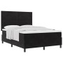 Cama con Colchón Box Spring Negro 160x200 cm Terciopelo de , Camas y somieres - Ref: Foro24-3339844, Precio: 566,04 €, Descue...