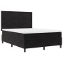 Cama con Colchón Box Spring Negro 160x200 cm Terciopelo de , Camas y somieres - Ref: Foro24-3339844, Precio: 566,04 €, Descue...