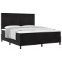 Cama Box Spring con Colchón Negro Super Rey Terciopelo de , Camas y somieres - Ref: Foro24-3339850, Precio: 595,68 €, Descuen...