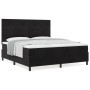 Cama Box Spring con Colchón Negro Super Rey Terciopelo de , Camas y somieres - Ref: Foro24-3339850, Precio: 595,68 €, Descuen...