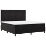 Cama Box Spring con Colchón Negro Super Rey Terciopelo de , Camas y somieres - Ref: Foro24-3339850, Precio: 595,68 €, Descuen...