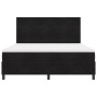 Cama Box Spring con Colchón Negro Super Rey Terciopelo de , Camas y somieres - Ref: Foro24-3339850, Precio: 595,68 €, Descuen...