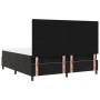Cama Box Spring con Colchón Negro Super Rey Terciopelo de , Camas y somieres - Ref: Foro24-3339850, Precio: 595,68 €, Descuen...