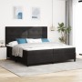 Cama Box Spring con colchón Negro 200x200 cm Terciopelo de , Camas y somieres - Ref: Foro24-3339856, Precio: 649,37 €, Descue...