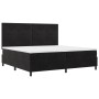 Cama Box Spring con colchón Negro 200x200 cm Terciopelo de , Camas y somieres - Ref: Foro24-3339856, Precio: 649,37 €, Descue...