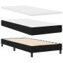 Cama Box Spring de con Colchón Negro 100x200 cm de Tela de , Camas y somieres - Ref: Foro24-3339949, Precio: 333,79 €, Descue...