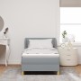 Cama Box Spring con Colchón Gris Claro 90x200 cm Tela de , Camas y somieres - Ref: Foro24-3340129, Precio: 321,71 €, Descuent...