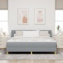 Cama box spring con colchón gris claro 180x200 cm de tela de , Camas y somieres - Ref: Foro24-3340164, Precio: 555,23 €, Desc...
