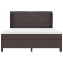 Cama Box Spring con Colchón Marrón Oscuro 180x200 cm Tela de , Camas y somieres - Ref: Foro24-3340518, Precio: 655,69 €, Desc...