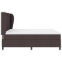 Cama Box Spring con Colchón Marrón Oscuro 180x200 cm Tela de , Camas y somieres - Ref: Foro24-3340518, Precio: 655,69 €, Desc...