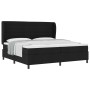 Cama Box Spring con Colchón Negro 200x200 cm Tela de , Camas y somieres - Ref: Foro24-3340524, Precio: 713,74 €, Descuento: %