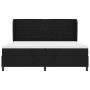 Cama Box Spring con Colchón Negro 200x200 cm Tela de , Camas y somieres - Ref: Foro24-3340524, Precio: 713,74 €, Descuento: %