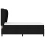 Cama Box Spring con colchón Negro 100x200 cm Tela de , Camas y somieres - Ref: Foro24-3340552, Precio: 365,18 €, Descuento: %