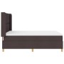 Cama con somier y colchón marrón oscuro 140x190 cm tela de , Camas y somieres - Ref: Foro24-3341829, Precio: 522,14 €, Descue...