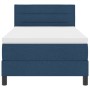 Estructura de Cama con Colchón Azul Tela 100 x 200 cm de , Camas y somieres - Ref: Foro24-3342113, Precio: 350,98 €, Descuent...