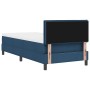 Estructura de Cama con Colchón Azul Tela 100 x 200 cm de , Camas y somieres - Ref: Foro24-3342113, Precio: 350,98 €, Descuent...