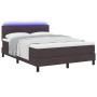 Marco de Cama con Colchón Gris Oscuro Tela 140 x 200 cm de , Camas y somieres - Ref: Foro24-3342138, Precio: 431,69 €, Descue...