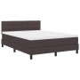 Marco de Cama con Colchón Gris Oscuro Tela 140 x 200 cm de , Camas y somieres - Ref: Foro24-3342138, Precio: 431,69 €, Descue...