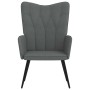 Sillón de relax de tela gris oscuro en Sillones | Comprar online en Foru.es