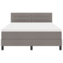 Estructura de cama con colchón Gris claro Tela 140 x 200 cm de , Camas y somieres - Ref: Foro24-3342139, Precio: 456,64 €, De...
