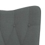 Sillón de relax de tela gris oscuro en Sillones | Comprar online en Foru.es