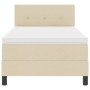 Marco de Cama con Colchón Beige Tela 90 x 200 cm Colchón de Cama de , Camas y somieres - Ref: Foro24-3342182, Precio: 290,48 ...