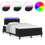 Estructura de Cama con Colchón Negro y Blanco Tela 120 x 200 cm de , Camas y somieres - Ref: Foro24-3342200, Precio: 400,96 €...