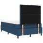 Cama con somier y colchón LED azul 120x200 cm de tela de , Camas y somieres - Ref: Foro24-3342787, Precio: 458,65 €, Descuent...