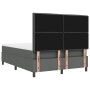 Cama con Bóveda con Colchón & LED Gris Oscuro 140x200 cm Tela de , Camas y somieres - Ref: Foro24-3342796, Precio: 510,87 €, ...