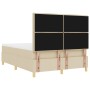 Colchón box spring Crema Tela 140 x 190 cm Colchón Rectangular de , Camas y somieres - Ref: Foro24-3343024, Precio: 509,70 €,...