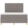 Estructura de Cama con Colchón Taupe Tela 160 x 200 cm de , Camas y somieres - Ref: Foro24-3343037, Precio: 607,21 €, Descuen...
