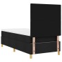 Estructura de Cama con Colchón Negro Tela 90 x 200 cm de , Camas y somieres - Ref: Foro24-3343070, Precio: 328,44 €, Descuent...