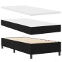 Cama Box Spring con Colchón y LED Negro 90x200 cm Tela de , Camas y somieres - Ref: Foro24-3343485, Precio: 362,15 €, Descuen...