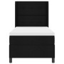 Cama Box Spring con Colchón y LED Negro 90x200 cm Tela de , Camas y somieres - Ref: Foro24-3343485, Precio: 362,15 €, Descuen...