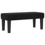 Cama Box Spring con Colchón y Banco Negro 90x200 cm Tela de , Camas y somieres - Ref: Foro24-3343962, Precio: 386,39 €, Descu...