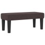 Cama con Somier con Colchón y Banco Marrón Oscuro 90x200 cm Tela de , Camas y somieres - Ref: Foro24-3343963, Precio: 377,35 ...