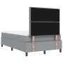 Cama con Canon con Colchón y Banco Gris Claro 120x200 cm Tela de , Camas y somieres - Ref: Foro24-3343981, Precio: 443,82 €, ...