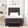 Cama con Somier y Colchón & Banco Marrón Oscuro 120x200 cm Tela de , Camas y somieres - Ref: Foro24-3343984, Precio: 458,98 €...