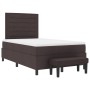 Cama con Somier y Colchón & Banco Marrón Oscuro 120x200 cm Tela de , Camas y somieres - Ref: Foro24-3343984, Precio: 458,98 €...
