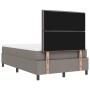 Cama con base con colchón y banco taupe 120x200 cm de tela de , Camas y somieres - Ref: Foro24-3343985, Precio: 443,25 €, Des...