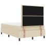 Cama Box Spring con Colchón y Banco Crema 120x200 cm Tela de , Camas y somieres - Ref: Foro24-3343986, Precio: 465,95 €, Desc...