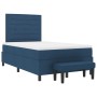 Cama Box Spring con Colchón y Banco Azul 120x200 cm Tela de , Camas y somieres - Ref: Foro24-3343987, Precio: 486,41 €, Descu...