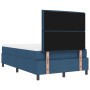 Cama Box Spring con Colchón y Banco Azul 120x200 cm Tela de , Camas y somieres - Ref: Foro24-3343987, Precio: 486,41 €, Descu...